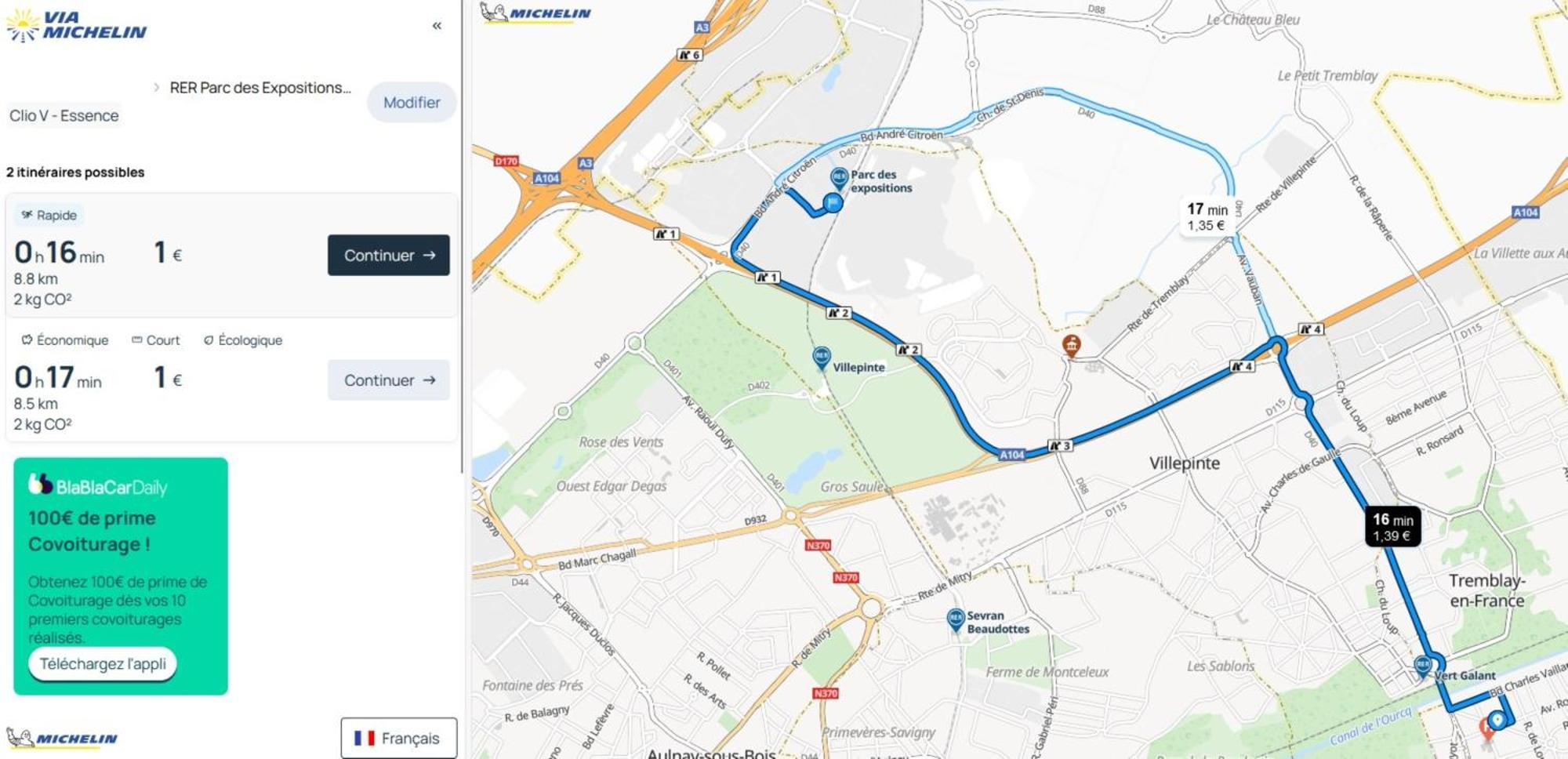 Studio Neuf Parking Securise Direct Cdg Et Paris Centre Parc Expo Villepinte & Arena Grand Paris Tremblay-en-France Luaran gambar